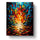 Vibrant Flames Reflection - Meditation