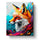 Vibrant Fox Portrait - Abstract Animals