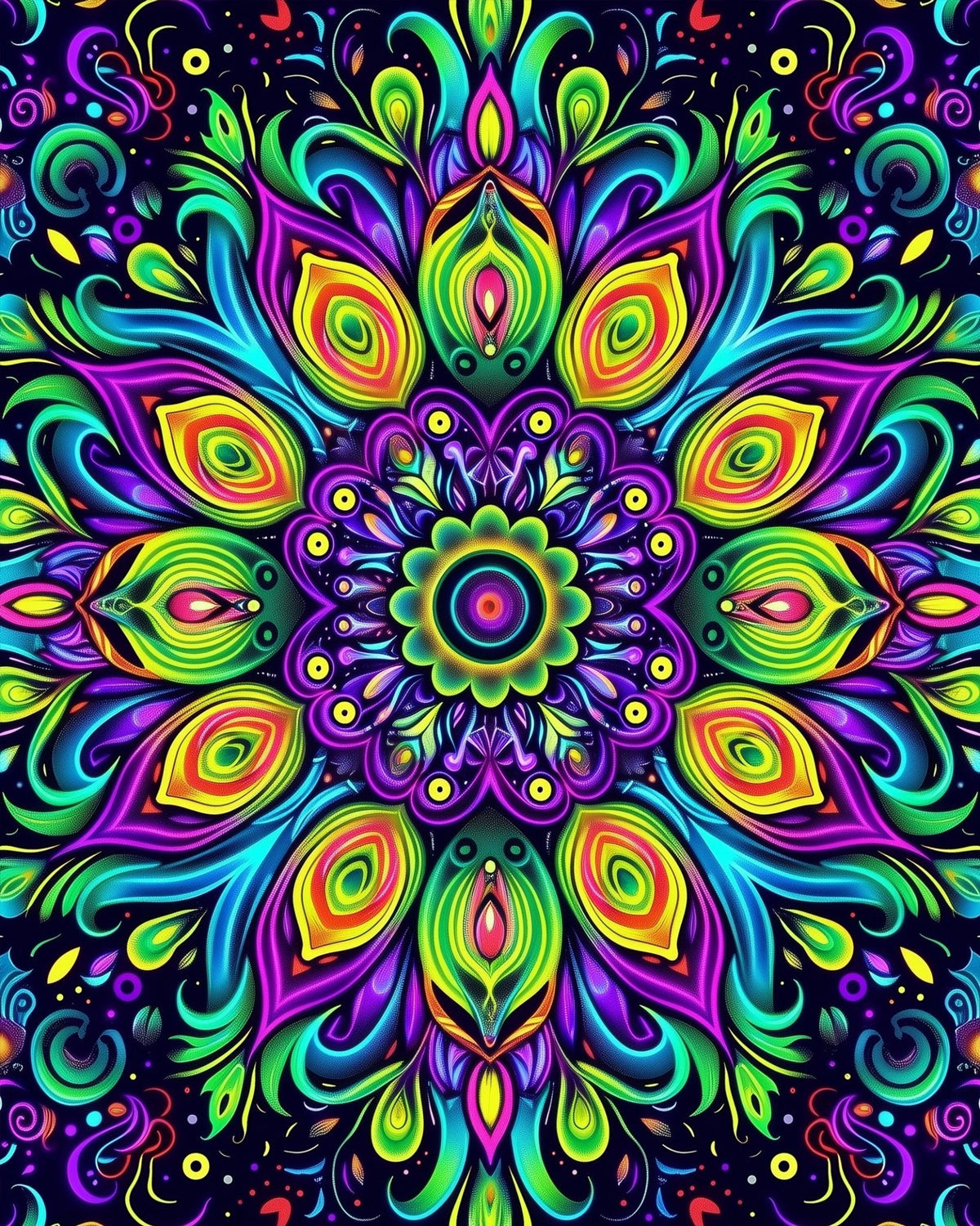 Vibrant Harmony - Mandalas - Judy Paint