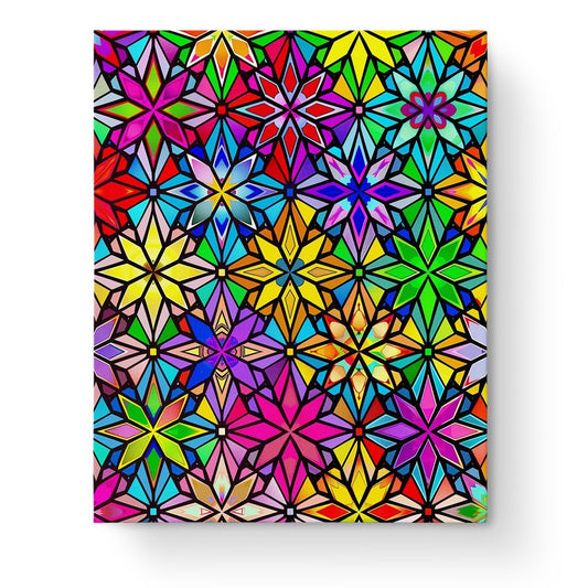 Vibrant Kaleidoscope - Mandalas - Judy Paint
