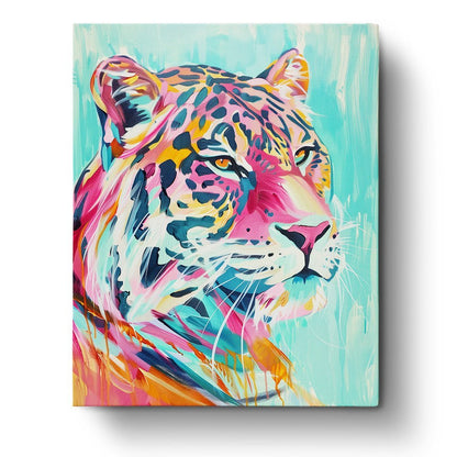 Vibrant Leopard - Abstract Animals - Judy Paint