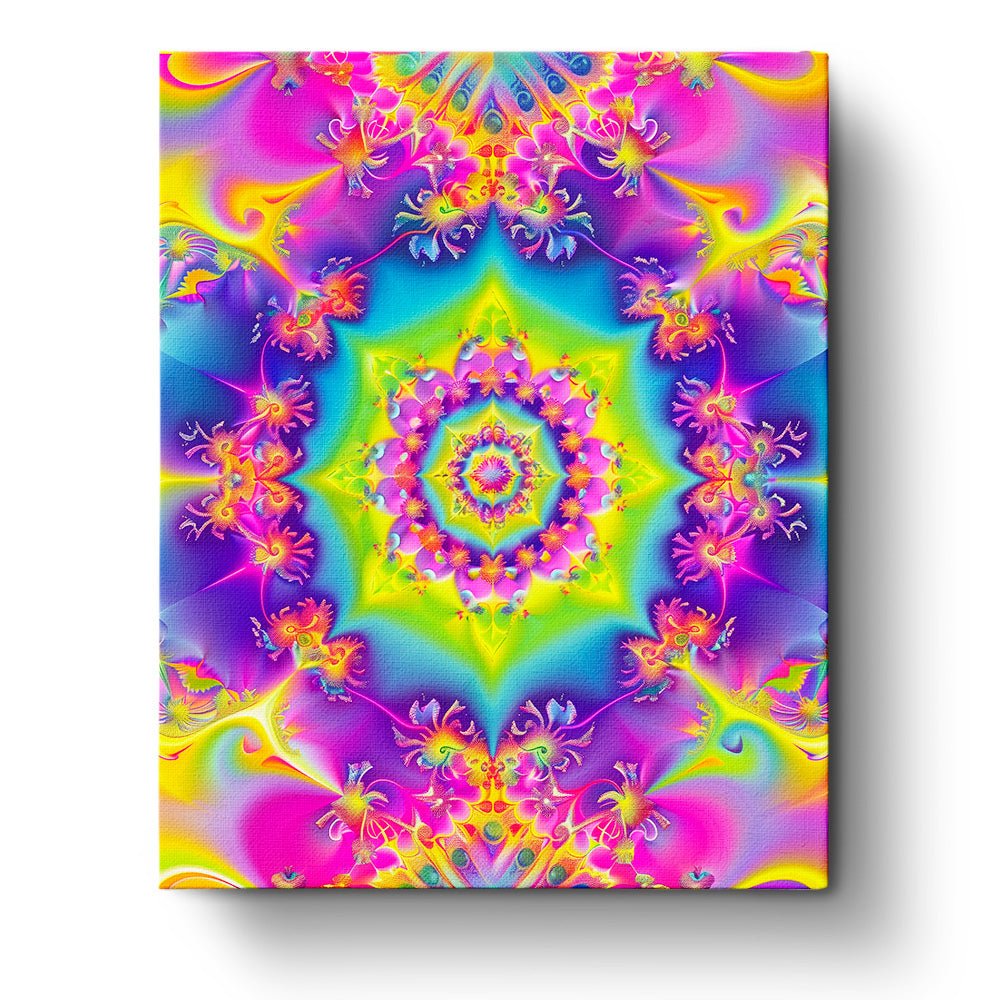 Vibrant Mandala - Meditation - Judy Paint