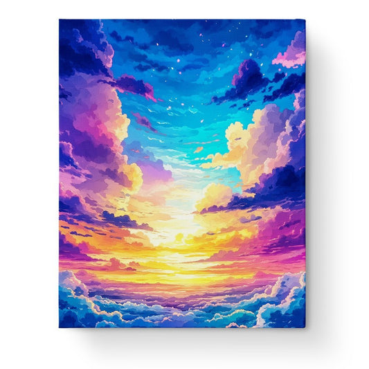 Vibrant Sky Patterns - Galaxies - Judy Paint