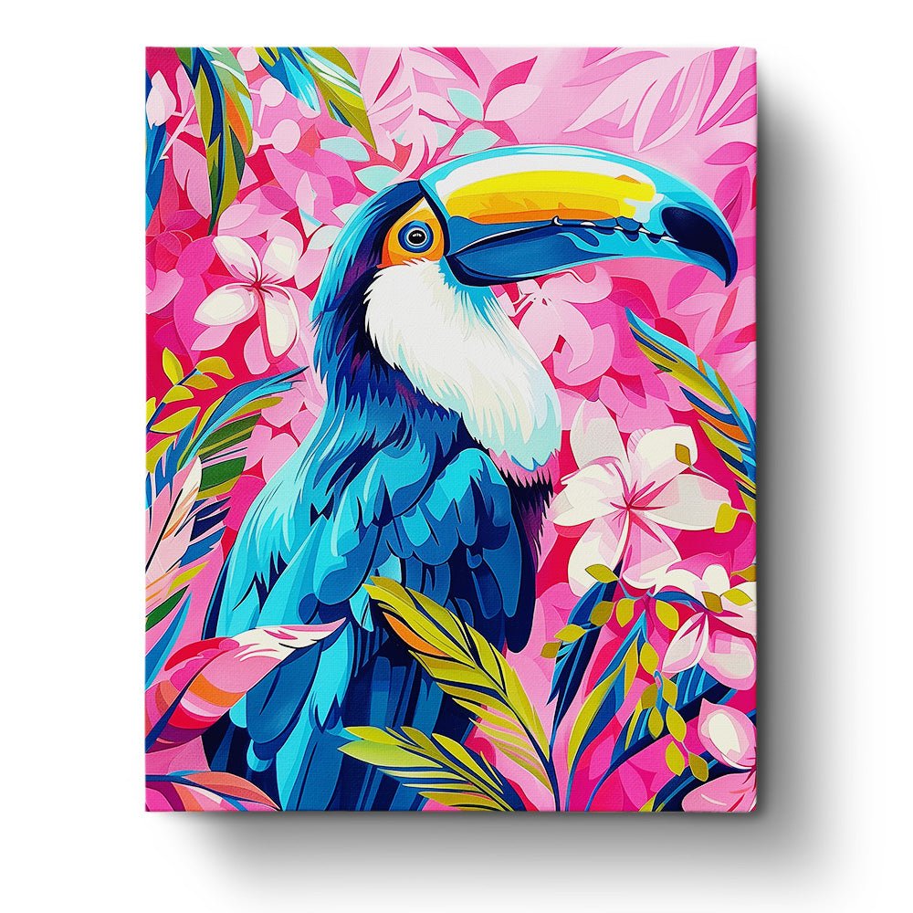 Vibrant Toucan - Abstract Animals - Judy Paint