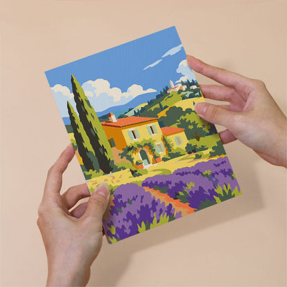 Village Holidays mini painting set