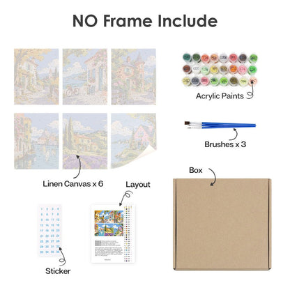What's included with the no-frame version
