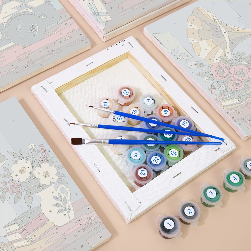 Vintage Keepsakes mini painting set