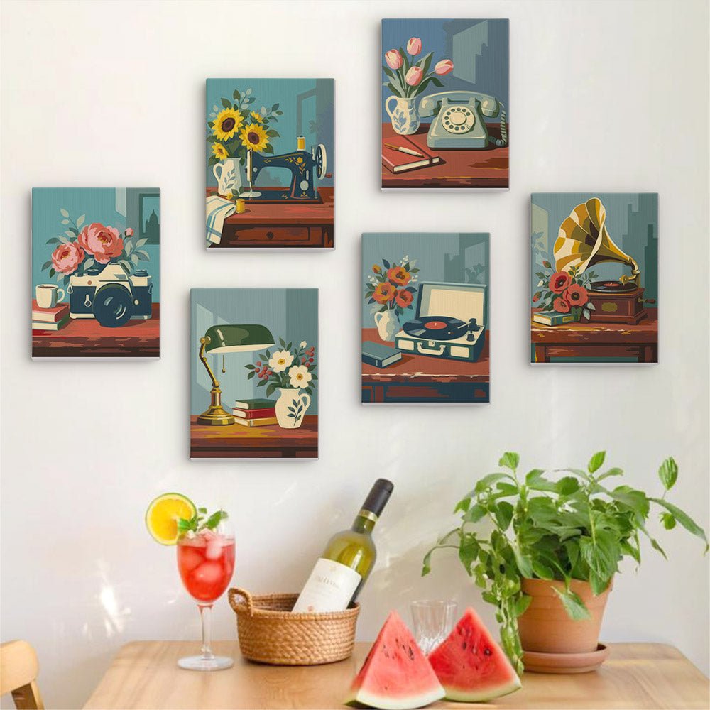 Vintage Keepsakes mini painting set