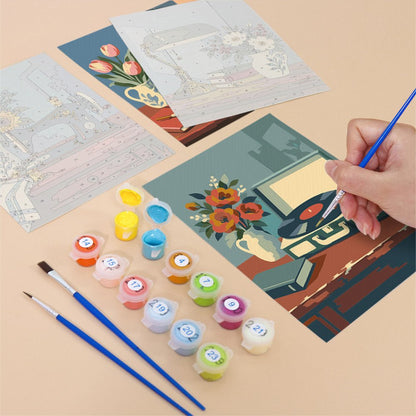 Vintage Keepsakes mini painting set