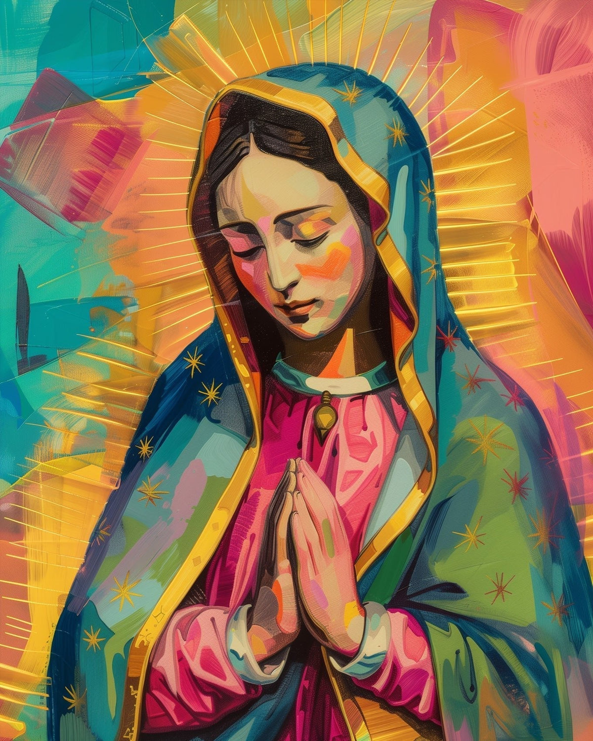 Virgen de Guadalupe - Judy Paint