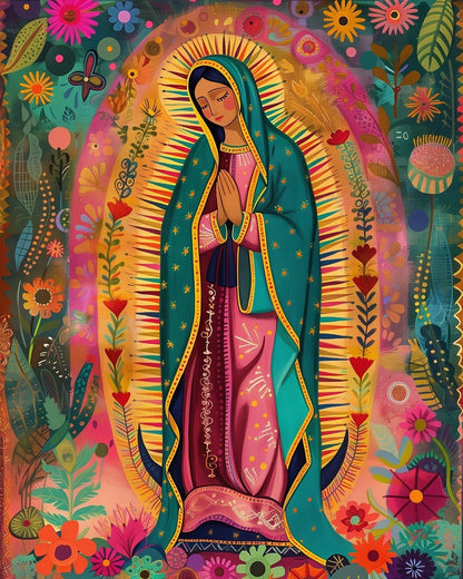 Virgen de Guadalupe - Judy Paint