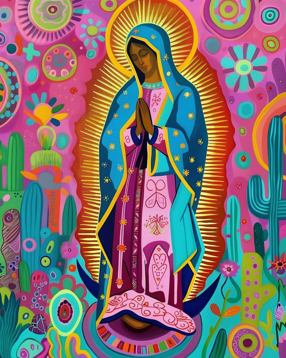 Virgen de Guadalupe - Judy Paint