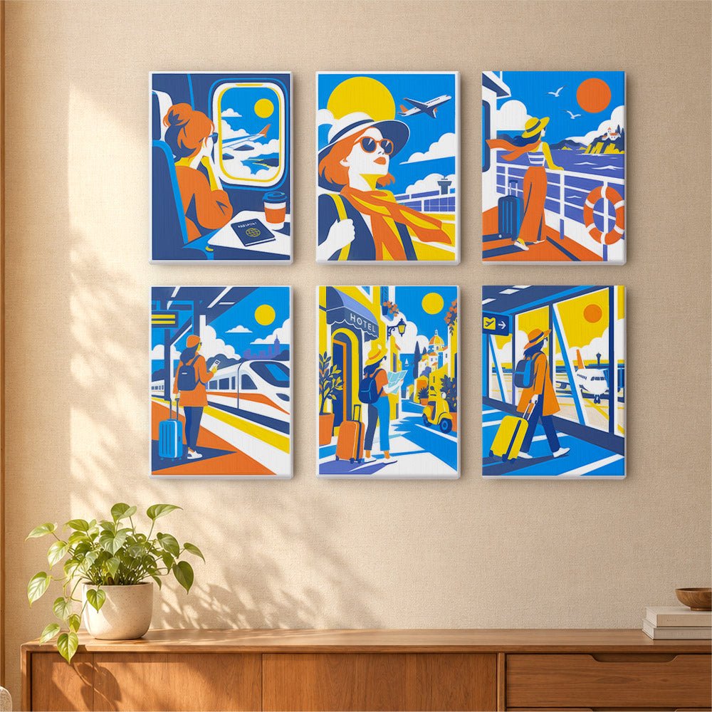 Wanderlust Journeys mini painting set