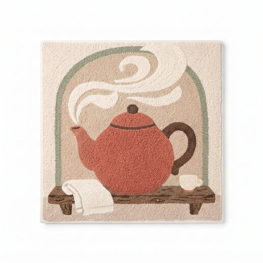 Warm Teapot - Square Edition - Judy Paint
