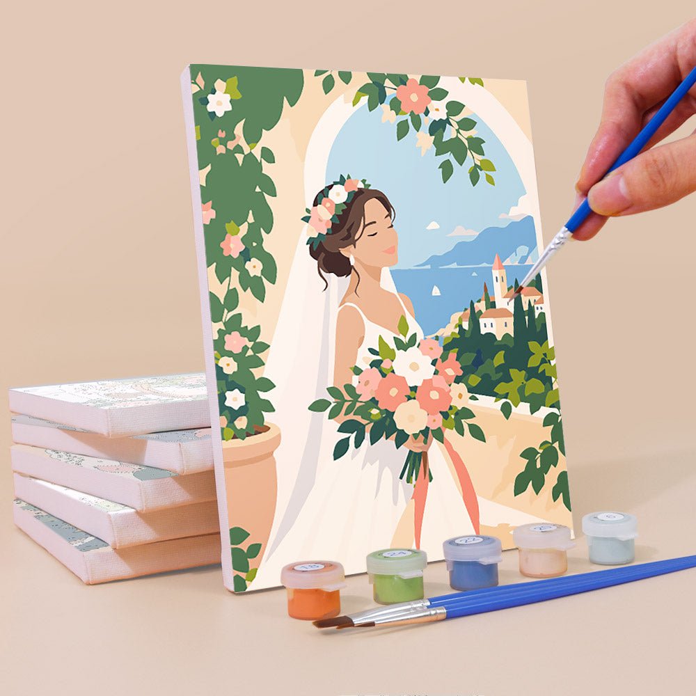 Wedding Day mini painting set