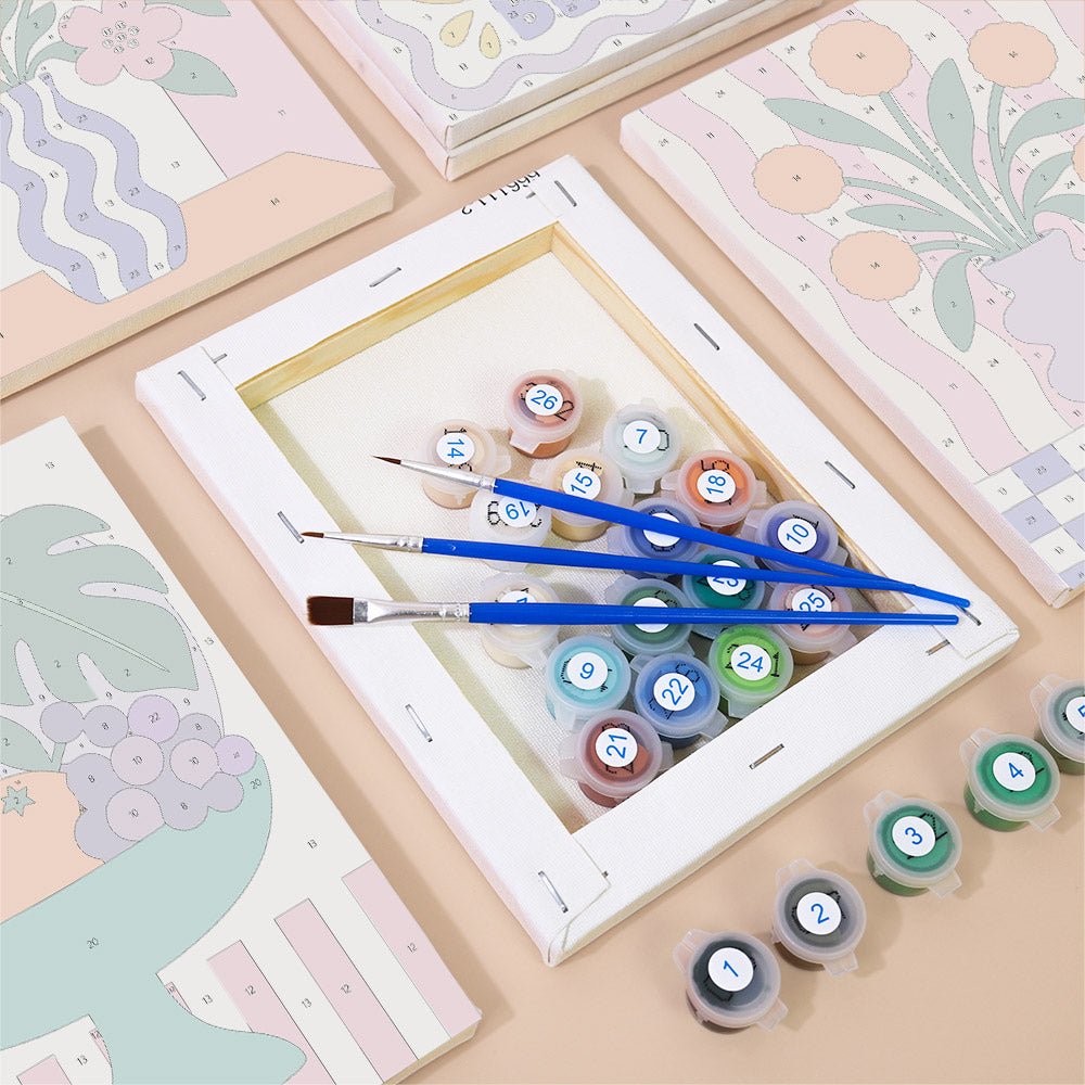 Wild and Bright mini painting set