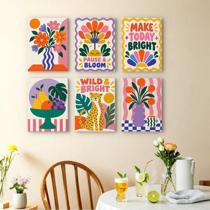 Wild and Bright mini painting set