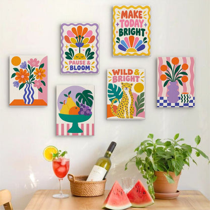 Wild and Bright mini painting set