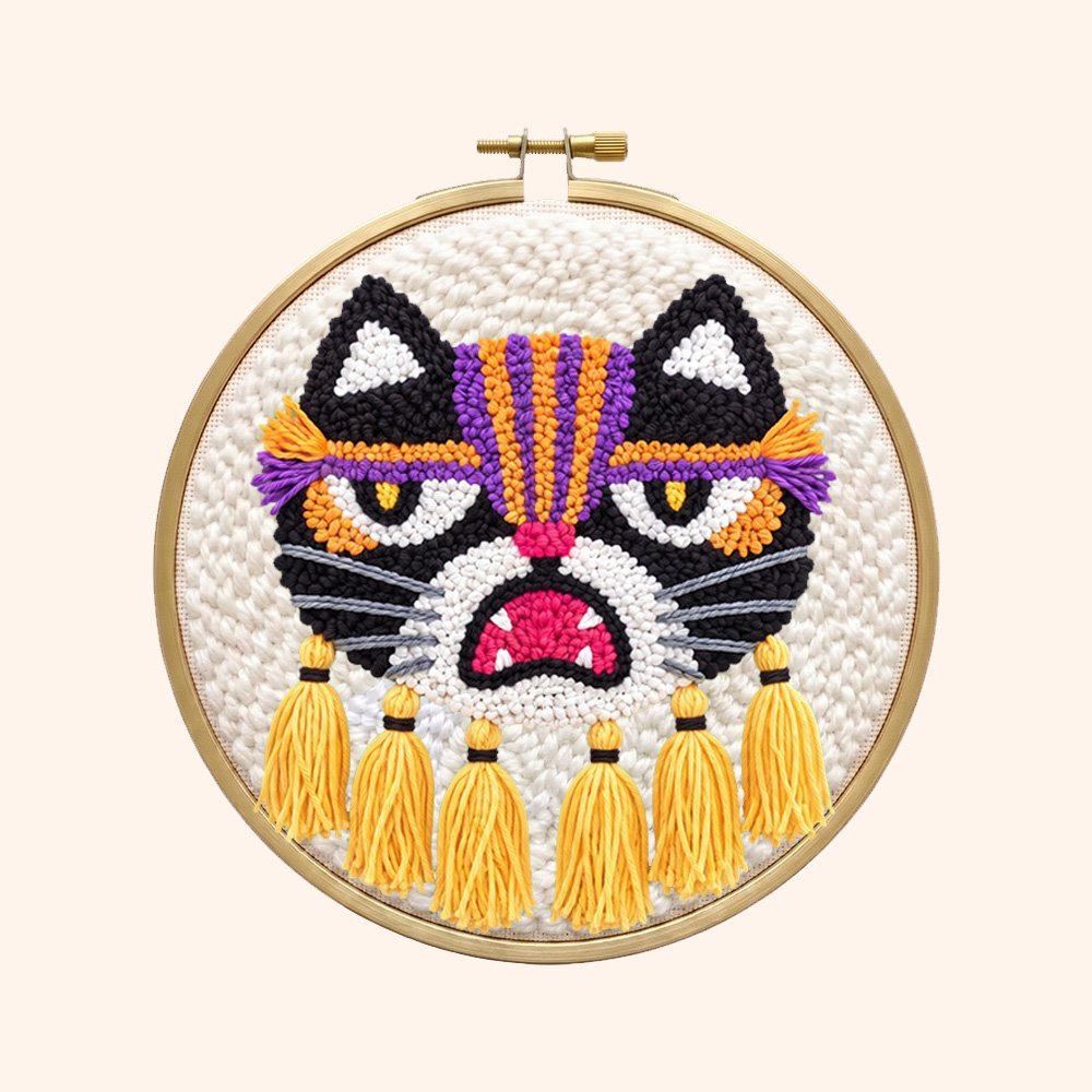 Wild Kitty - Circle Edition - Judy Paint