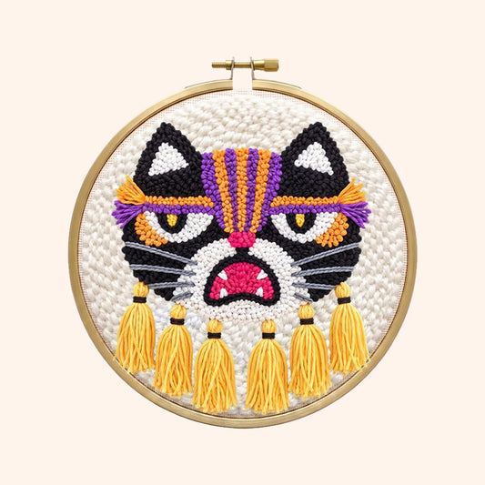 Wild Kitty - Circle Edition - Judy Paint