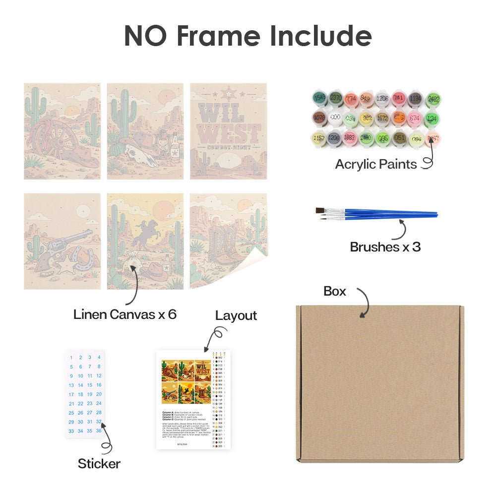 What's included with the no-frame version