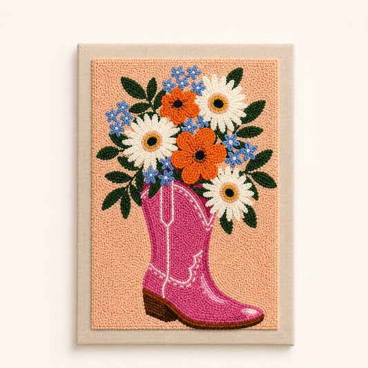 Wildflower Cowgirl - Vertical Edition - Judy Paint
