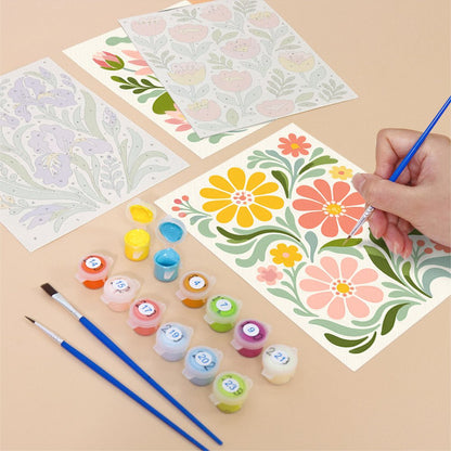 Wildflower Meadow mini painting set