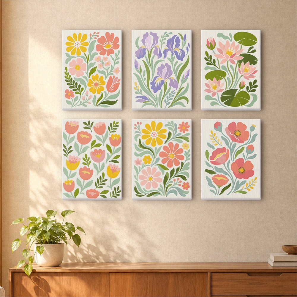 Wildflower Meadow mini painting set