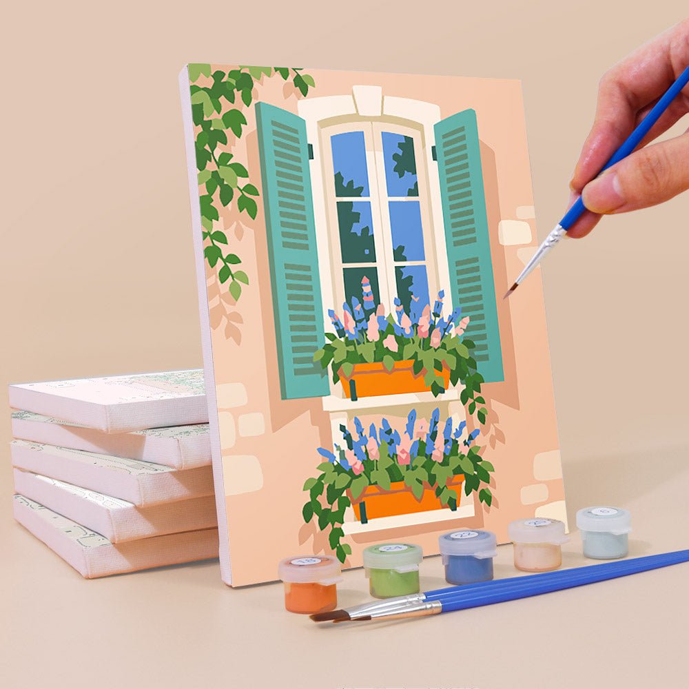 Window Boxes mini painting set