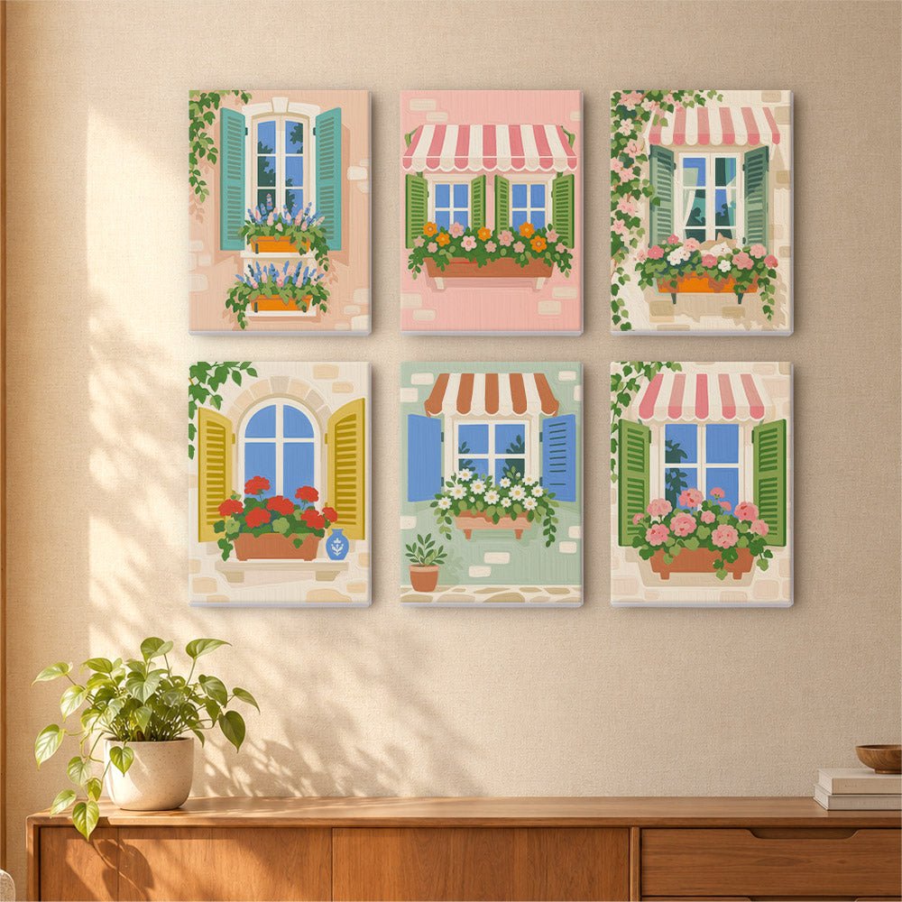 Window Boxes mini painting set