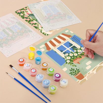 Window Boxes mini painting set
