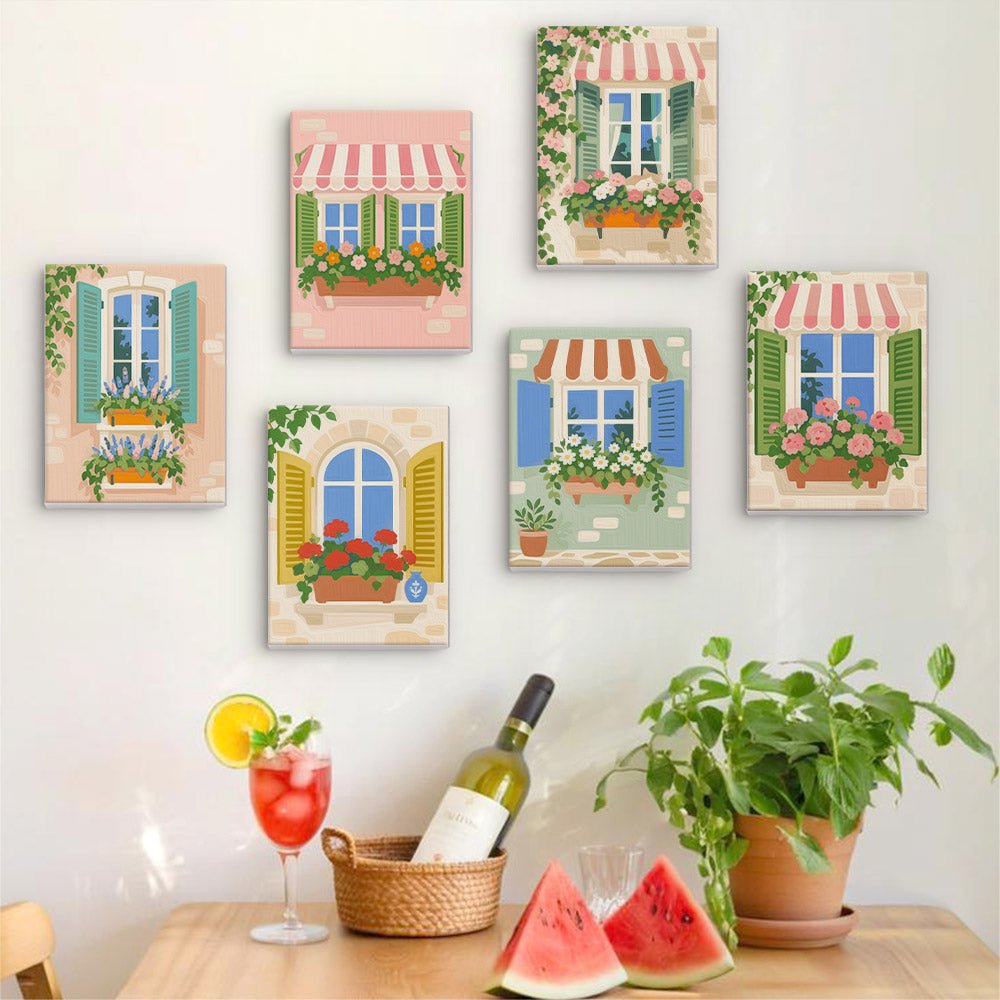 Window Boxes mini painting set