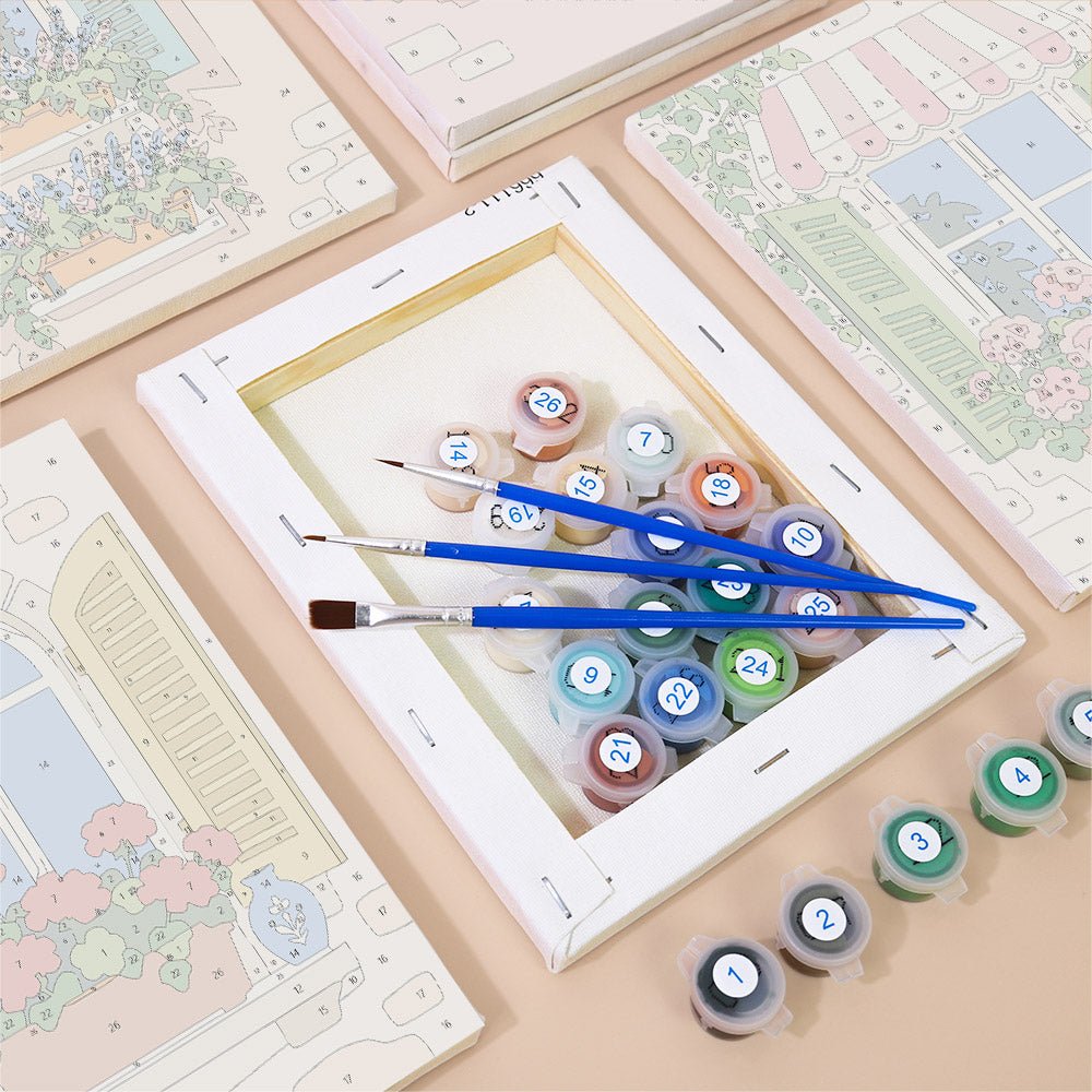 Window Boxes mini painting set