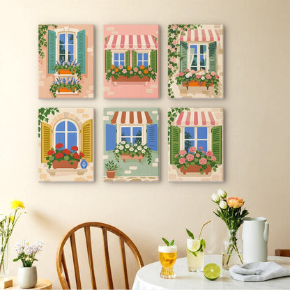 Window Boxes mini painting set