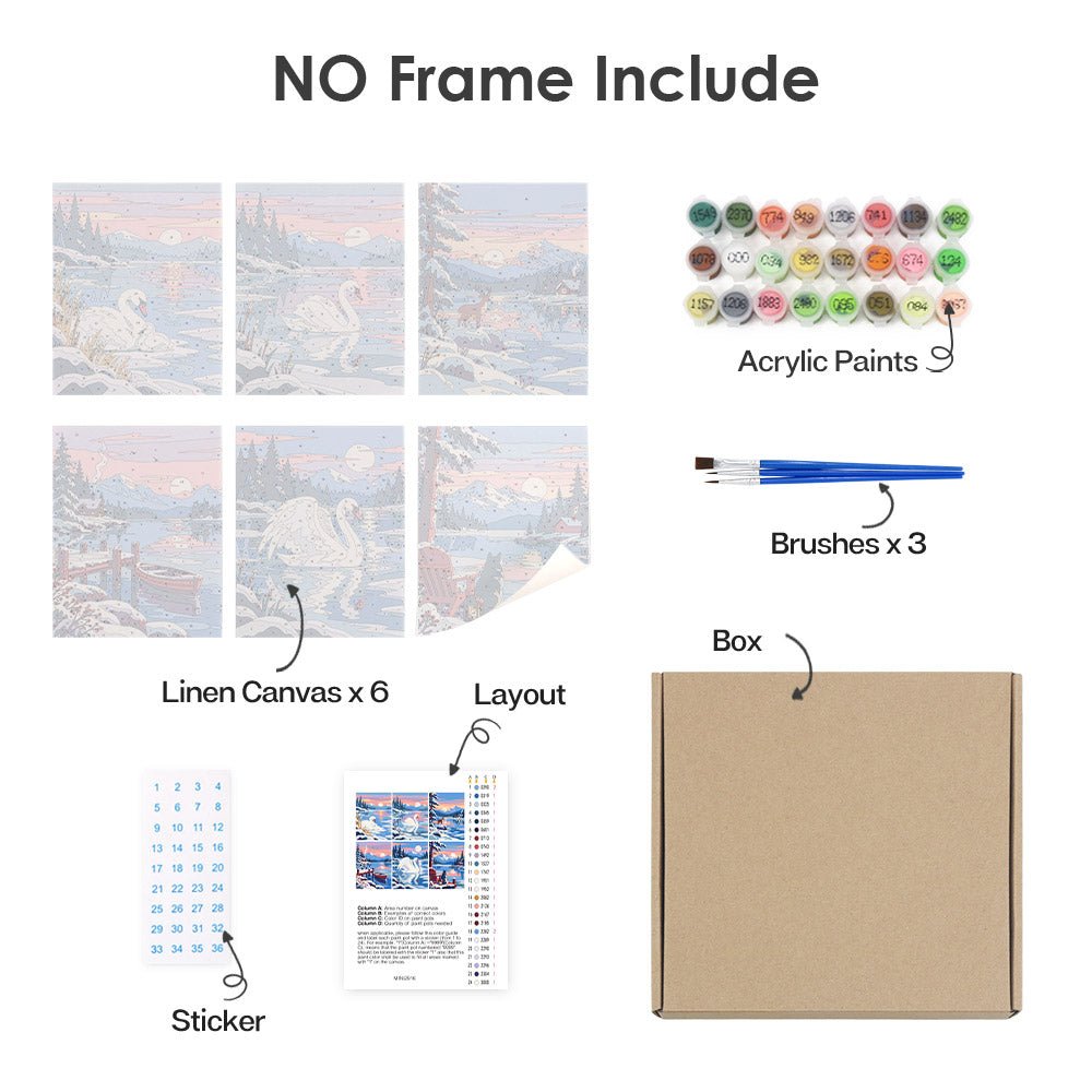 What's included with the no-frame version
