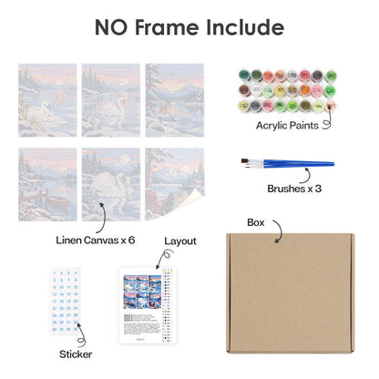 What's included with the no-frame version