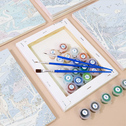 Winter Wonderland mini painting set