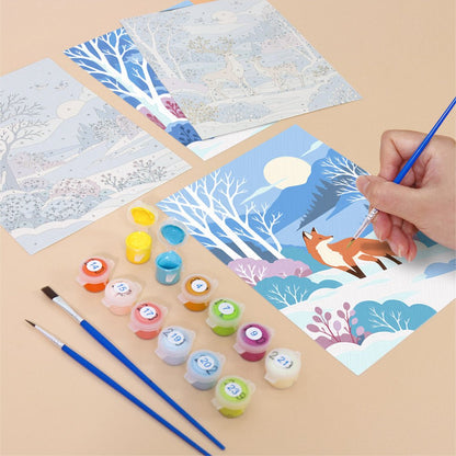 Winter Wonderland mini painting set