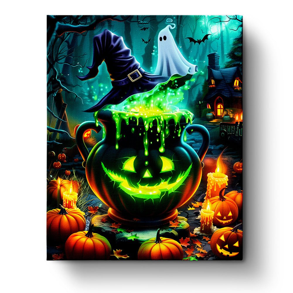 Witch's Brew Cauldron - Halloween - Judy Paint