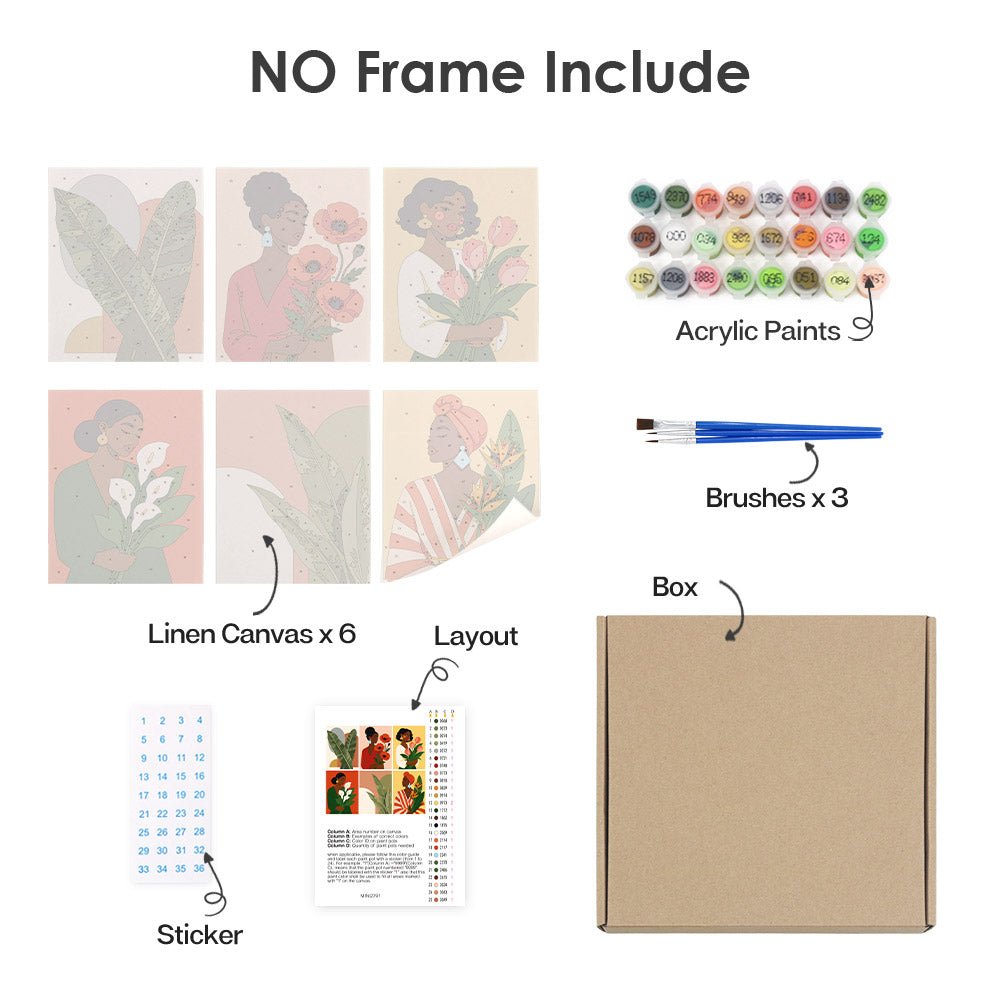 What's included with the no-frame version