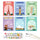 World Landmarks – Set of 6 Mini Paintings