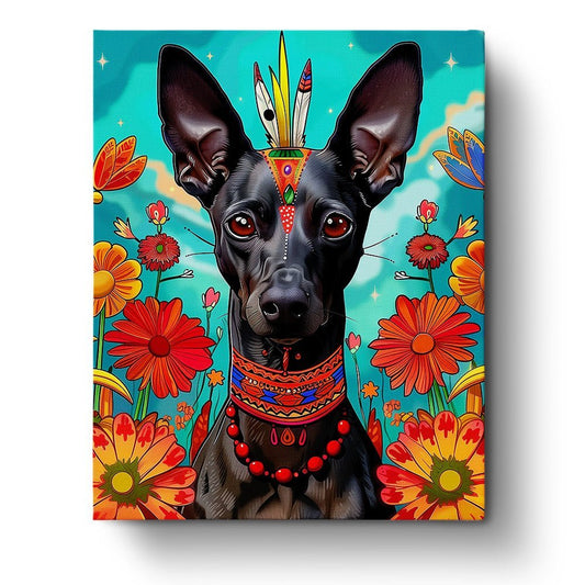 Xoloitzcuintli Dog - Judy Paint