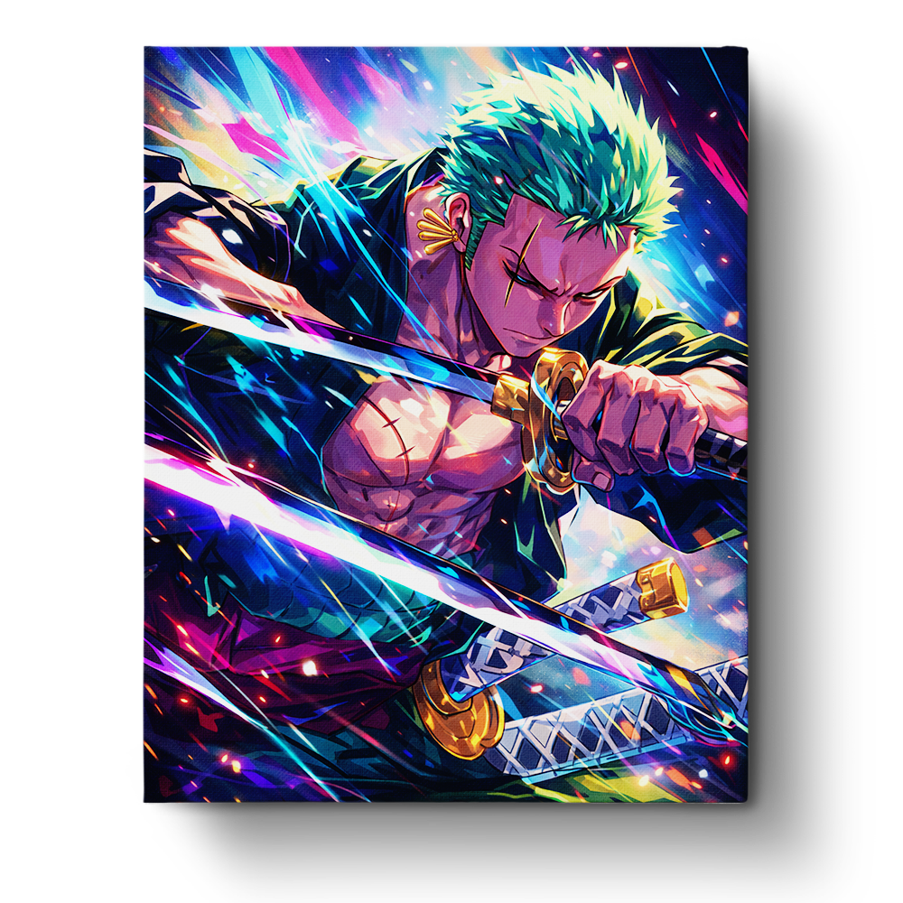 Zoro Swordplay Mastery - Anime - Judy Paint