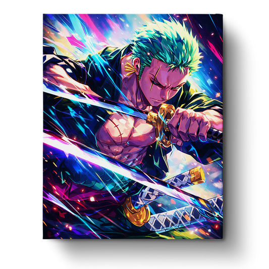 Zoro Swordplay Mastery - Anime - Judy Paint